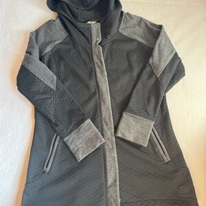 Women's Gray Hooded Jacket